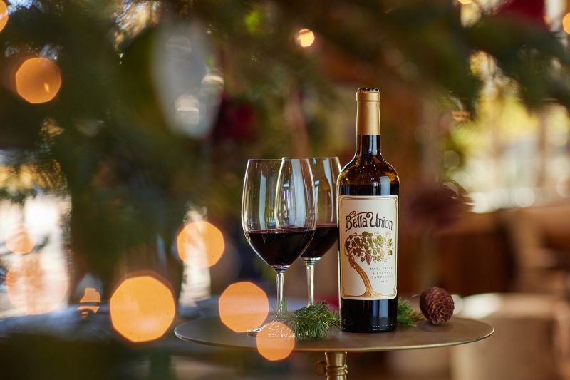 Bella Union product shots for Far Niente Holidays season